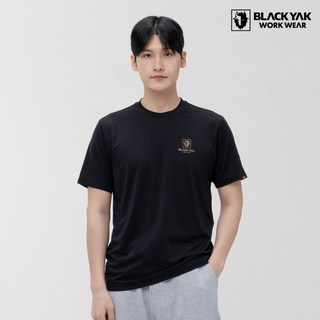 블랙야크 애슬레저 냉감 반팔 라운드 티셔츠 쿨링 운동 등산 워크웨어 BKJ-1030