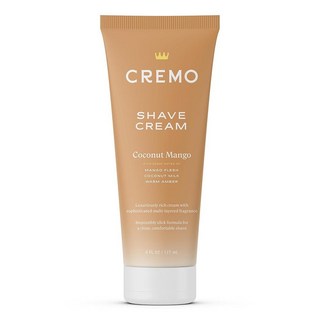 Cremo 프렌치 라벤더 모이스처라이징 쉐이빙 크림 블리스 177ml6액량 온스, Coconut Mango, 177ml, 1개