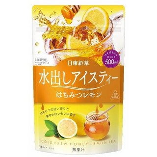 미쓰이농림 닛토홍차 냉침 아이스티 꿀 레몬 사용 모습