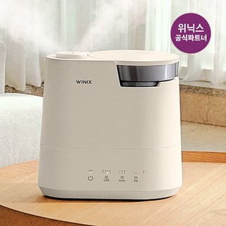 [공식인증점] 위닉스 가습기 베이지 {WL3E400-KEK} 스테인리스 4L 물통, WL3E400-KEK