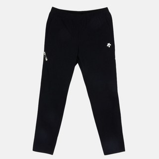 데상트 슬림핏 쿨링 트리코트 트레이닝 팬츠 블랙 SP223IFP41