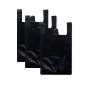 리벤스 손잡이 비닐봉투 4호 검정, 18L, 200개