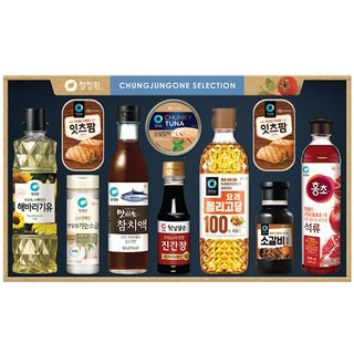 청정원 정성4호 25년 추석 선물세트 3개 진간장 참치액 소갈비양념 홍초, 3세트