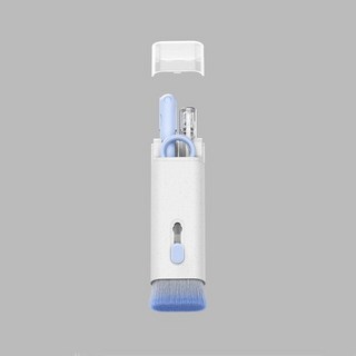 청소 도구 먼지 내부 컴퓨터 PC 이어폰 프린터 헤드 노즐 전자기기 RYRA 키보드 클리너 브러시 키트 7-in-1, [01] Blue, 1개