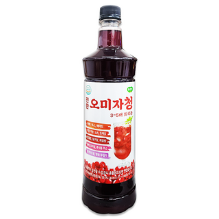 광야 진한 오미자청 음료베이스 오미자 원액, 970ml, 1개입, 2개
