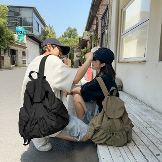 대용량 남녀공용 백팩 방수 초경량 가방 나일론 데일리 책가방