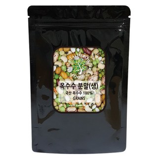거룩한가 유기농 제빵용 옥수수가루 100% 국산 거친 베이킹 스콘 옥수수분말, 1개, 500g