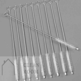 정리방 빨대 세척솔 10P 20X0.7CM 텀블러빨대솔