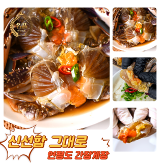 [굿피플] 간장게장 연평도 알배기 암꽃게 간장게장 [연평도 간장게장 소], 3kg, 1박스