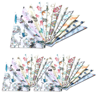 렌즈소녀 그림 안경닦이 33장, 33개, 랜덤찬스
