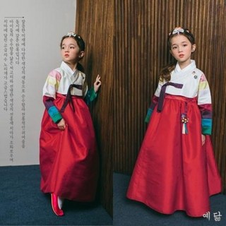 예닮 한복 설 추석 명절 예절 교육 예쁜 고급 전통 여아 아동 유아 어린이 색동 채림라라