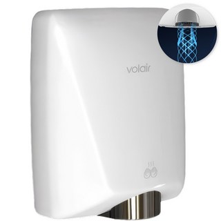 카이루스 무타공 자동 핸드드라이어 화장실 초고속 손건조기, KS-2501 (화이트)