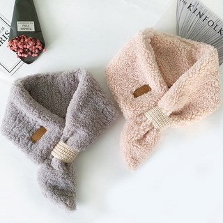 그로밋 캐릭터 벨로아 밍크 넥워머