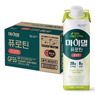 마이밀 퓨로틴 초코맛 식물성단백질음료 250ml 24개