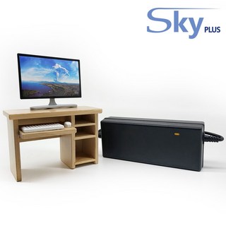 대한민국 SKYPLUS 어댑터 [전원코드포함] 29MT45D 엘지 모니터, 1개, 블랙