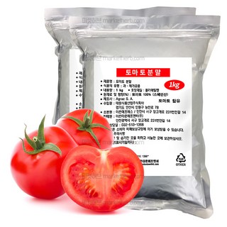 토마토가루 토마토분말 첨가물없는 100%, 1kg, 1개