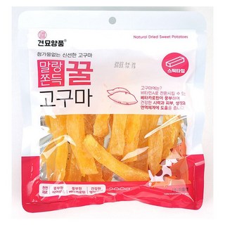 [플로우비] 견묘양품 말랑쫀득 꿀고구마 스틱타입 애견간식, 10개, 스틱맛
