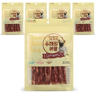 수제의여왕 강아지 간식, 소고기슬라이스 이미지