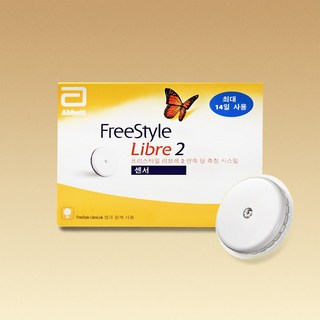 애보트 프리스타일 리브레2 연속 혈당측정기, Freestyle Libre 2, 1개