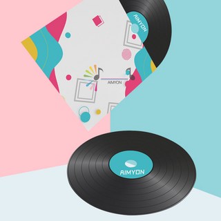 주문제작 커스텀 마이징 감성 레코드판 LP판, 7인치, 투명