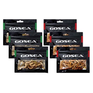 GOSEA 동결건조 갯지렁이 청개비 홍개비 지렁이 낚시 미끼 GSF-L1, 청3 + 홍3 (6개입), 1개