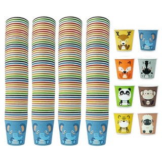 코멧 동물 종이컵 190ml