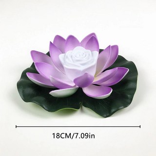 연꽃 태양열 분수 펌프 장식 폭포 정원 새 목욕용, 04 Lotus Light