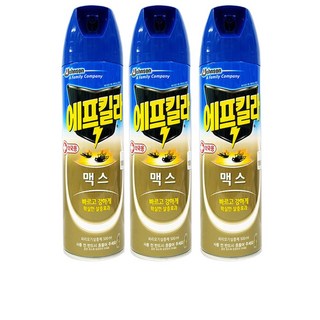 에프킬라 맥스 에어졸 500mlX3개 / 유성, 3개