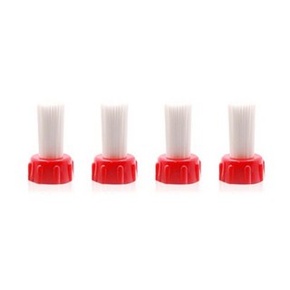 누보 레드캡 교체형 머신청소용 브러쉬 리필 0.7mm 2p, 혼합컬러, 2개