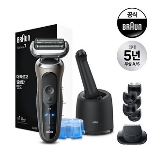 [브라운] [BRAUN] 전기 면도기 시리즈7 72-C7500cc 샴페인 골드, 72-C7500cc (72C5), 상세 설명 참조, 상세 설명 참조