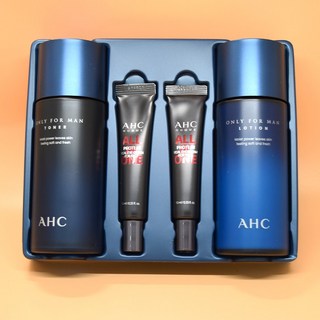 1+1 AHC 온리포맨 스킨케어 스킨 150mL + 로션 150mL + 남성 아이크림 10mL + 10mL 상세설명에서몇갠지꼭확인