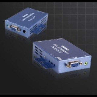 시공비용저렴 UTP케이블용 VGA연장기(150M연장) 통신 거리 현장 강당 USB, 1개