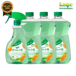 은나노스텝 시즌3 다용도 세정제 550mL+1100mL x3 녹색기술, 3개