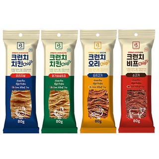 와와펫 브리더랩 강아지 크런치 치킨 칩