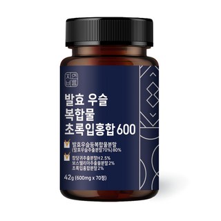 자연바름 우슬 복합물 쇠무릎 우슬정 우슬환 뉴질랜드 초록입홍합 두충 보스웰리아 콘드로이친, 70정, 1개