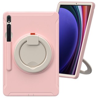 스냅케이스 태블릿PC 마카롱 아머 케이스, 연핑크, 1개