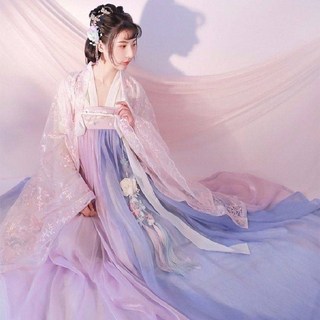 선녀의상 선녀옷 사극 드라마 중국 코스프레 공연 블루 L