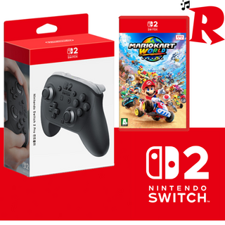 [정품]닌텐도 스위치2 마리오카트 월드+정품 프로 컨트롤러2 한글판