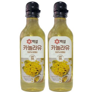 백설 카놀라유 500mlx2개