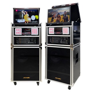금영노래방 KMS-S700W 이동식 노래방 세트 LED모니터 일체형+금영무선마이크 KMC-0707 살균 마이크(최신곡 포함), LED모니터 일체형+무선마이크 0707