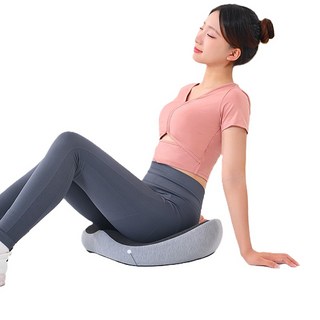 오드헬시 도넛방석 치질방석 꼬리뼈도넛방석 엉덩이방석 메모리폼방석 꼬리뼈방석 욕창방지방석 사무실의자방석, 1개, 3D_블랙