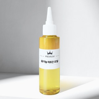 유기농 아르간 오일 100ml 500ml 1L 천연오일 100% 모로칸 헤어오일 Organic Argan Oil, 1개