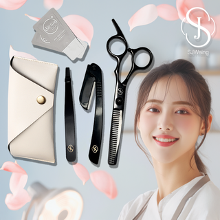 음모숱가위 왁싱가위 브라질리언 Y존 왁싱 비키니라인 틴닝가위 수영장 수영복 제모 SJ 언더헤어, SJ음모숱가위, 1개