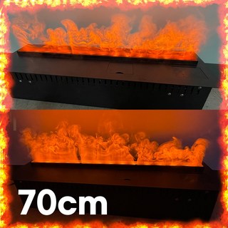 gstem 불타는 가습기 led 불멍 특대형 벽난로 무드등 인테리어, 1_70cm