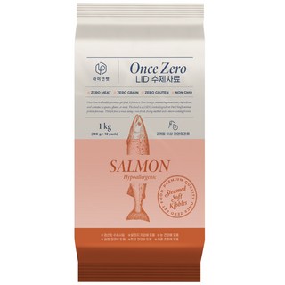 원스 제로 LID 강아지 수제 사료 연어 소프트