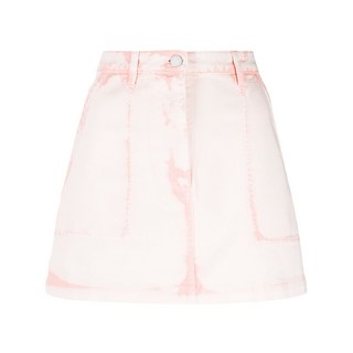 Alberta Ferretti 데님 미니 스커트