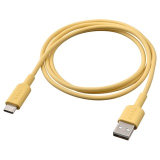 이케아 시트브룬 핸드폰충전케이블 USB A to C타입 1m, 1개