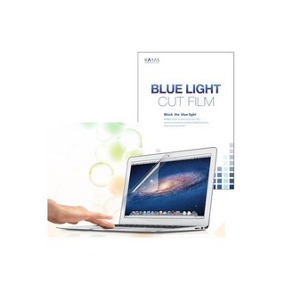 NT550XDA-K24A에 블루라이트 차단필름을 부착한 모습