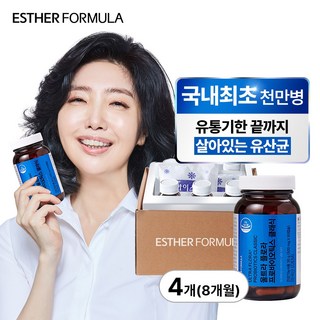 여에스더 유산균 클래식 기획세트, 4개, 60정