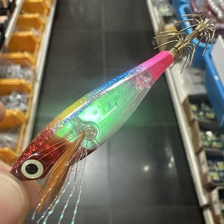 카포스 더 세네 조타 프리즘 24 NEW 쎄네 쭈꾸미 갑오징어 에기, 5개, 5.8g, 레인보우
